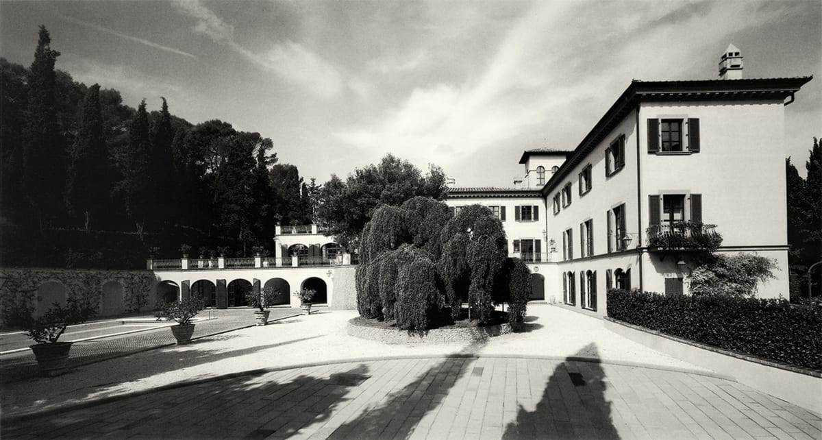 Чёрно-белый вид Solomeo