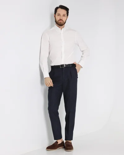 Брюки цвет темно-серый — превью 2