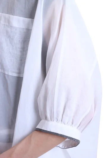 Рубашка цвет белый — превью 5