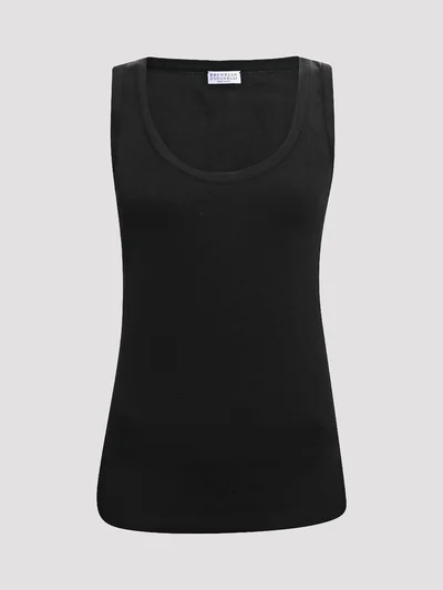 Майка цвет черный — превью 1