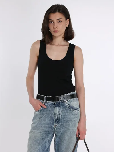 Майка цвет черный — превью 2