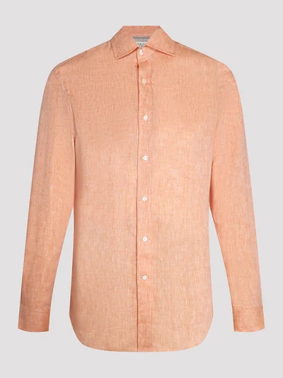 Рубашка цвет лосось — превью 1