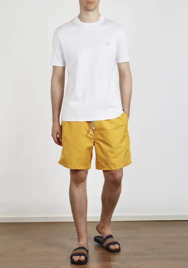 Шорты цвет желтый — превью 2