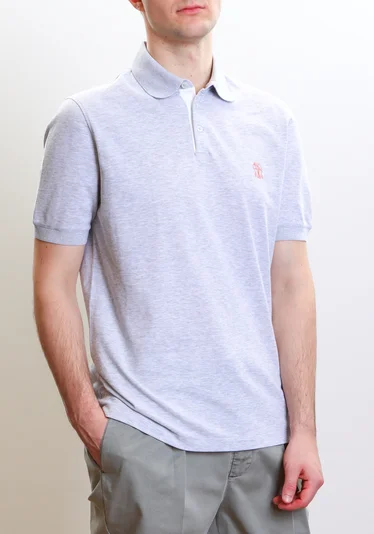 Поло цвет лосось — превью 3