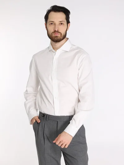 Рубашка цвет белый — превью 2