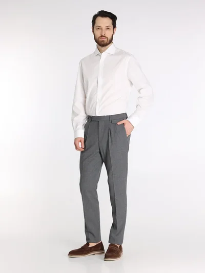 Рубашка цвет белый — превью 3