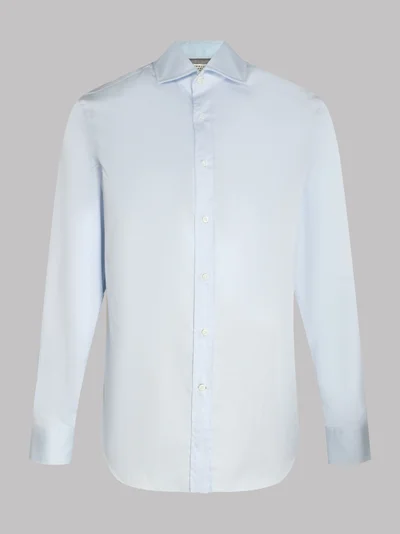 Рубашка цвет светло-голубой — превью 1