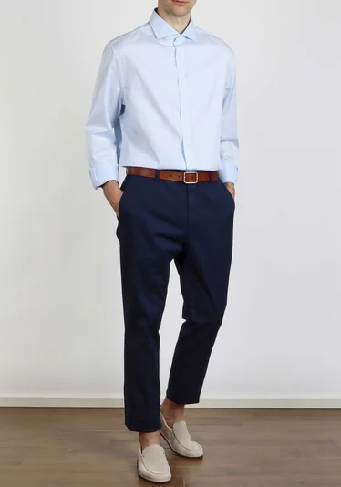 Рубашка цвет светло-голубой — превью 2