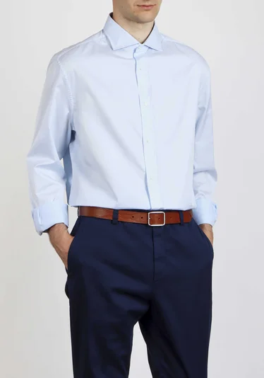 Рубашка цвет светло-голубой — превью 3