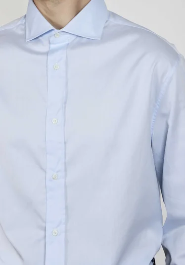 Рубашка цвет светло-голубой — превью 5