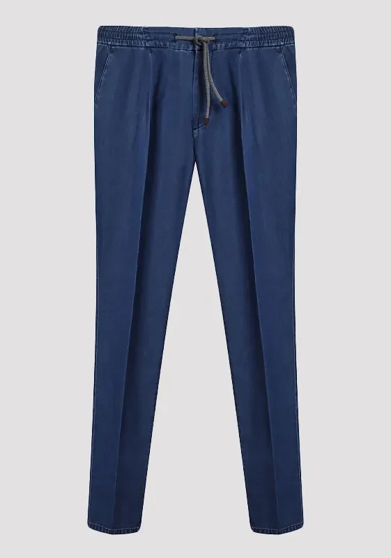 Джинсы цвет синий