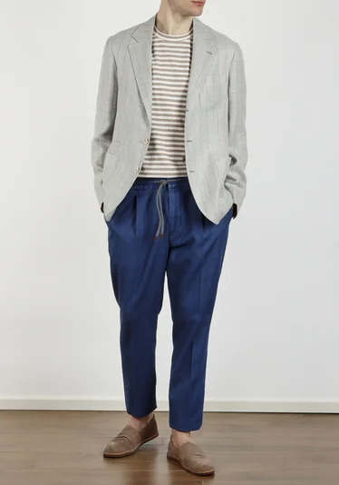 Джинсы цвет синий — превью 3