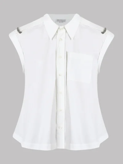 Рубашка цвет белый — превью 1