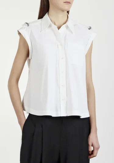 Рубашка цвет белый — превью 3