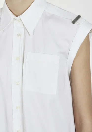 Рубашка цвет белый — превью 5