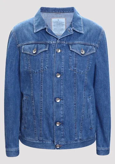 Куртка цвет голубой — превью 1