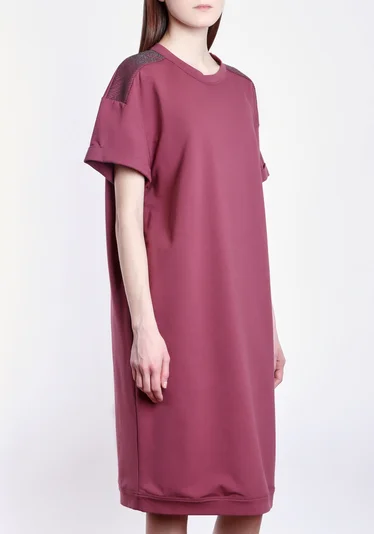 Платье цвет красный — превью 3