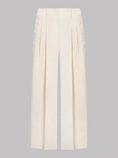 Брюки цвет кремовый — превью 1