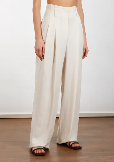 Брюки цвет кремовый — превью 3