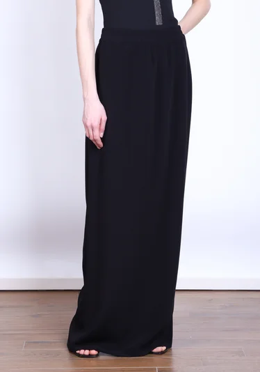 Юбка цвет черный — превью 3