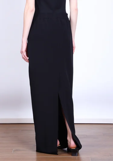 Юбка цвет черный — превью 4