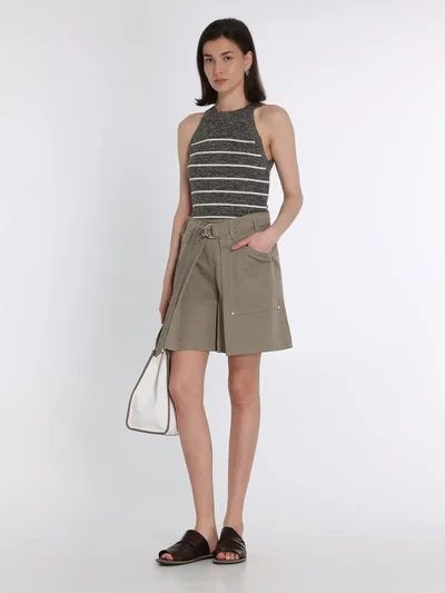 Бермуды цвет хаки — превью 2