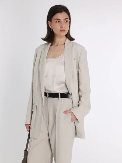 Жакет цвет бежевый — превью 2