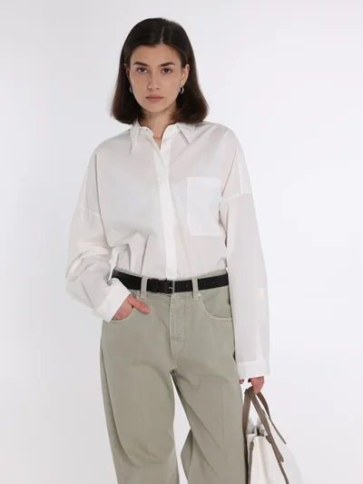 Рубашка цвет натуральный — превью 2