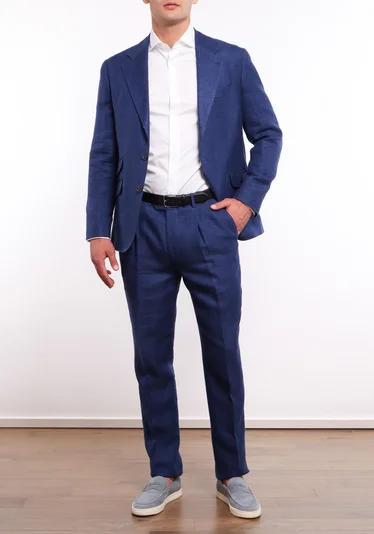 Брюки цвет синий — превью 2