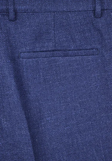 Брюки цвет синий — превью 5