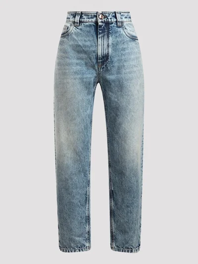 Джинсы цвет светло-голубой — превью 1