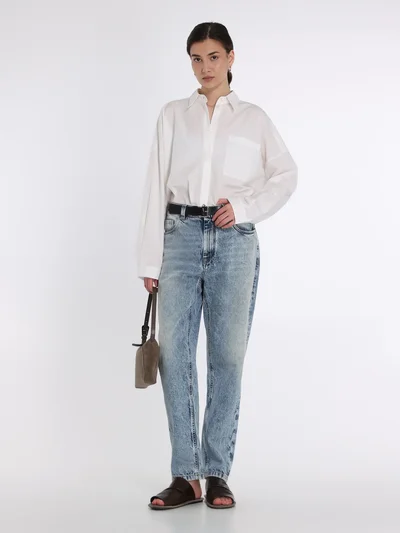 Джинсы цвет светло-голубой — превью 3