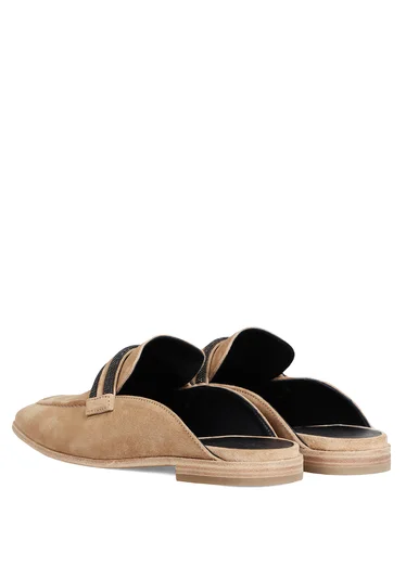 Мюли цвет средне-коричневый — превью 3