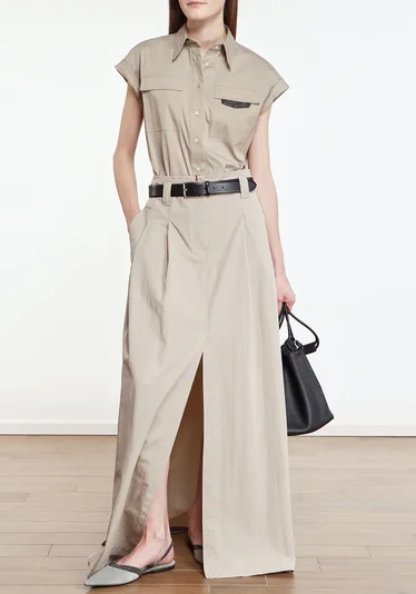 Рубашка цвет бежевый — превью 2