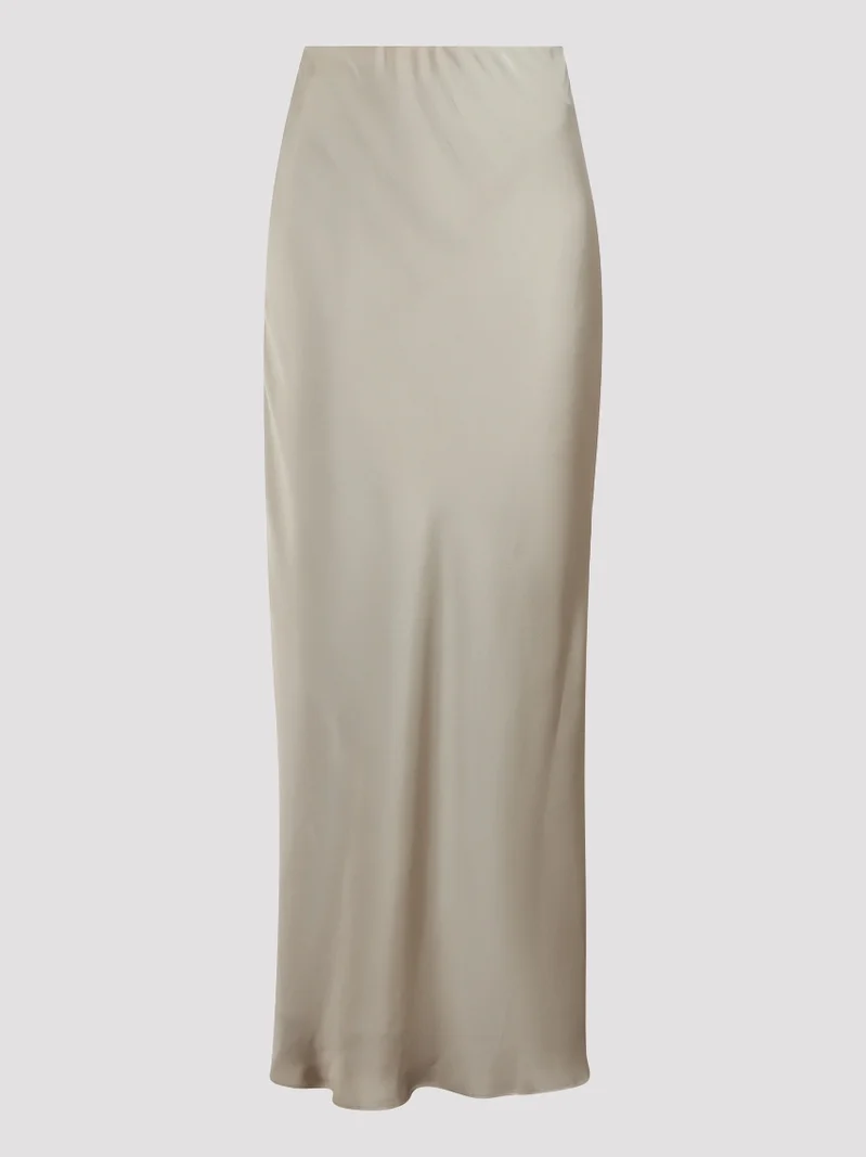 Юбка цвет молочный