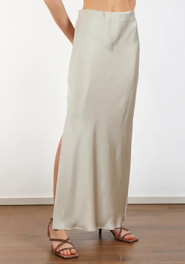 Юбка цвет молочный — превью 3