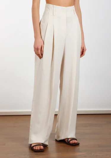 Брюки цвет кремовый — превью 3