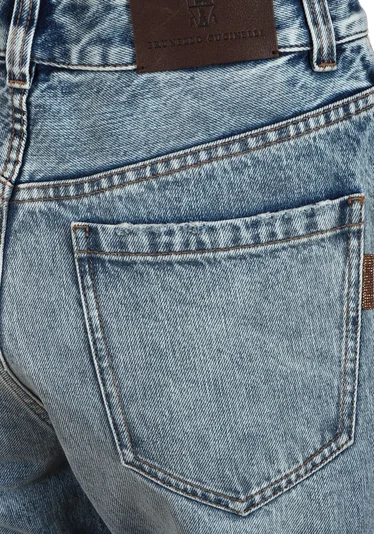 Джинсы цвет светло-голубой — превью 4