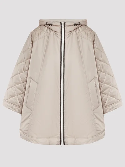 Кейп цвет серый — превью 1