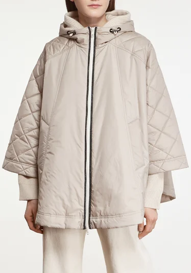 Кейп цвет серый — превью 3