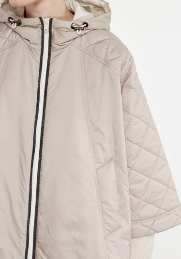 Кейп цвет серый — превью 5