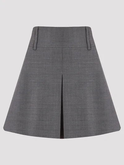 Шорты цвет серый — превью 1