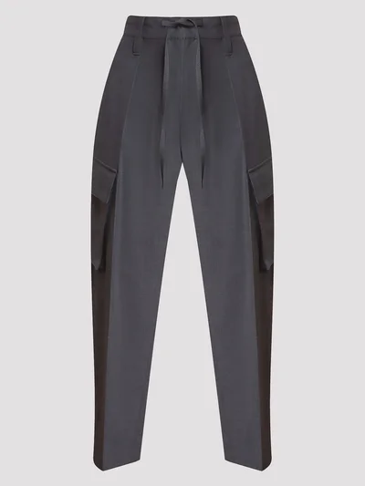 Брюки цвет темно-серый — превью 1