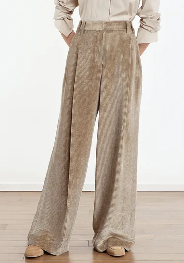 Брюки цвет бежевый — превью 3