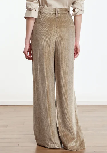 Брюки цвет бежевый — превью 4