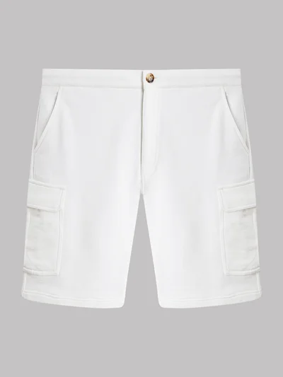 Шорты цвет белый — превью 1