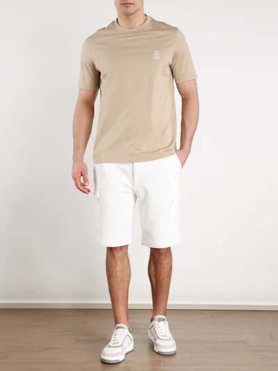 Шорты цвет белый — превью 2