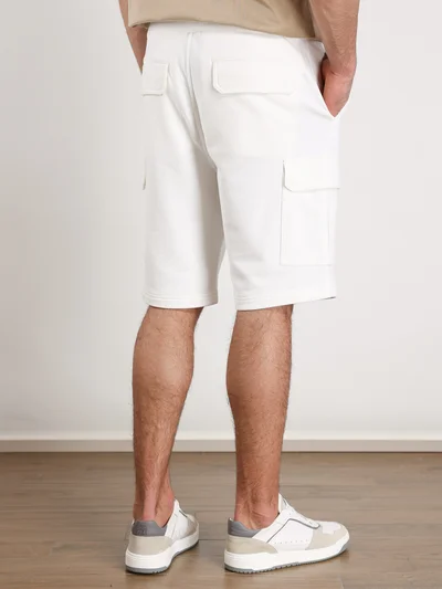 Шорты цвет белый — превью 4