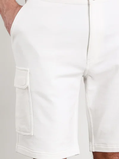 Шорты цвет белый — превью 5