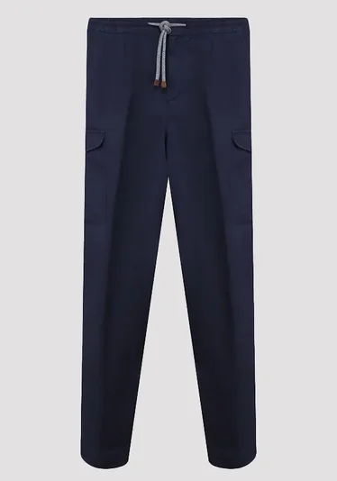 Брюки цвет синий — превью 1